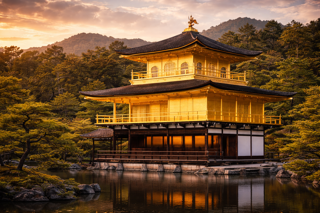 The Gold That Disappears: Kyoto's Kinkaku-ji and the Craft of Gold Leaf