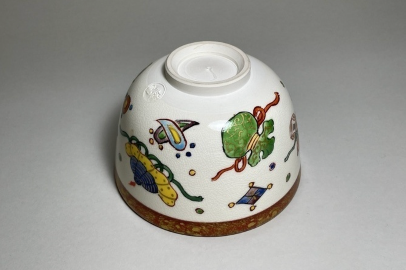 Matcha Bowl – Takara-zukushi (Treasure Motif) by Ryōsai