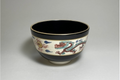 Matcha Bowl – Kuro Ninsei Red Dragon (by Ryōsai)