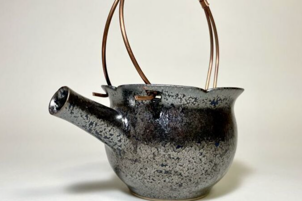 Kyo Yaki / Kiyomizu Yaki Shuki Set – Tenmoku Glaze