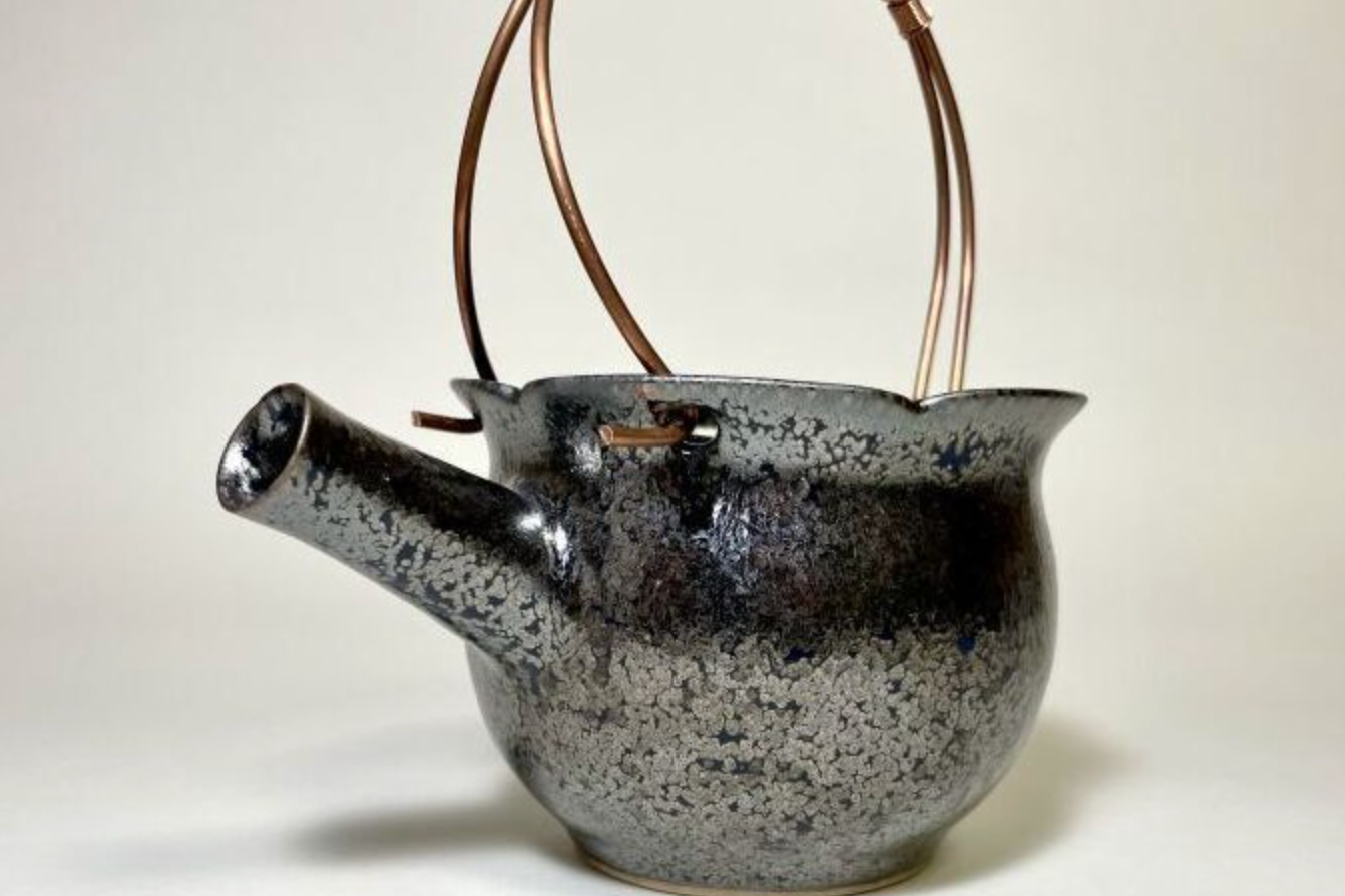 Kyo Yaki / Kiyomizu Yaki Shuki Set – Tenmoku Glaze