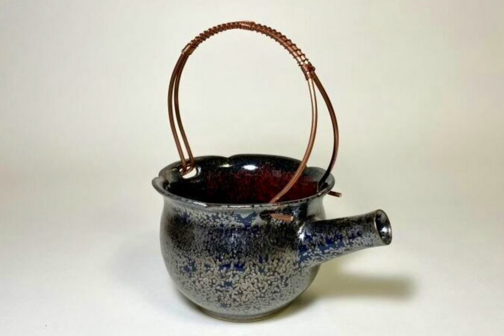 Kyo Yaki / Kiyomizu Yaki Shuki Set – Tenmoku Glaze