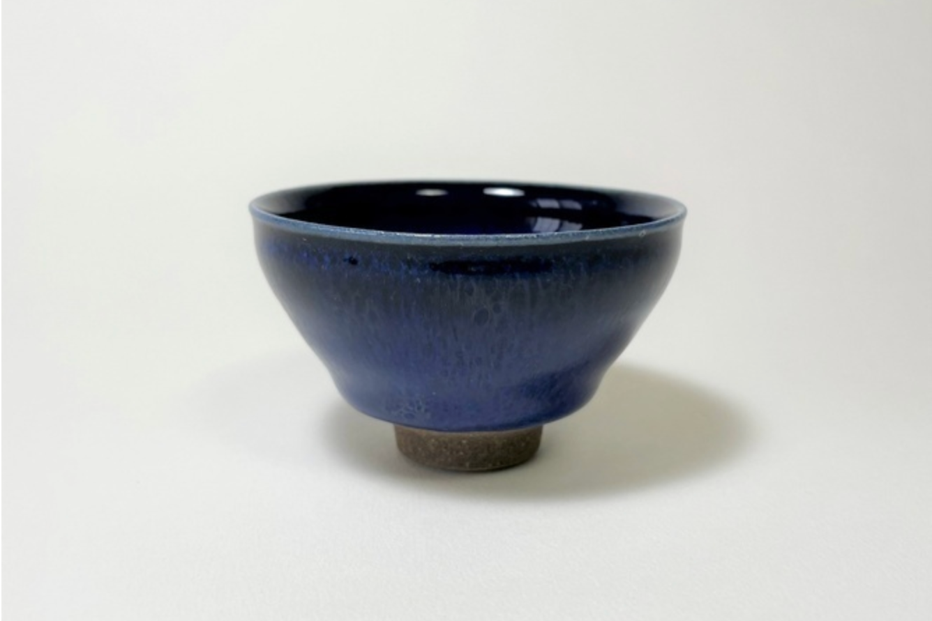 Kyo Yaki / Kiyomizu Yaki Guinomi – Suisei Tenmoku by Koji Kamada