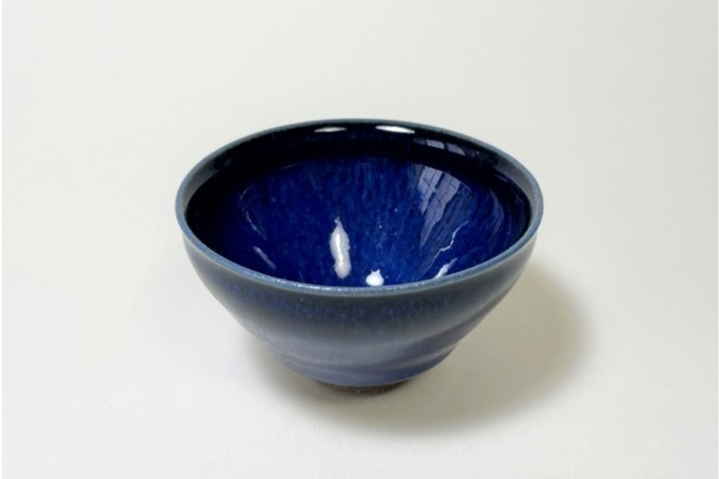 Kyo Yaki / Kiyomizu Yaki Guinomi – Suisei Tenmoku by Koji Kamada