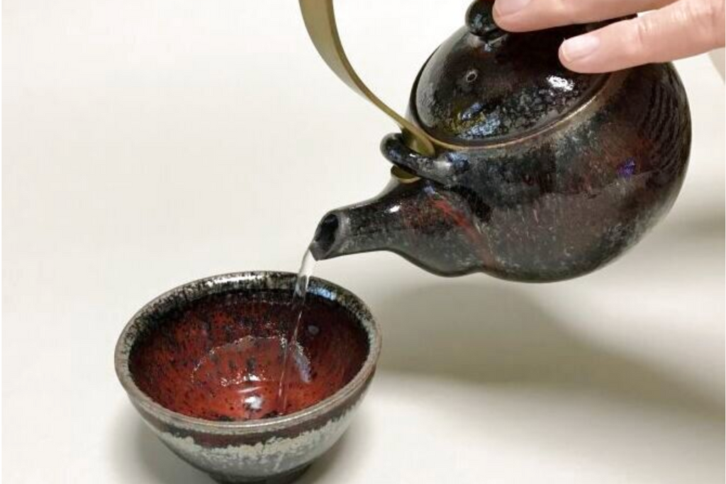 Kyo Yaki / Kiyomizu Yaki Chachu – Katsu Tenmoku by Toshihiko Izutsu