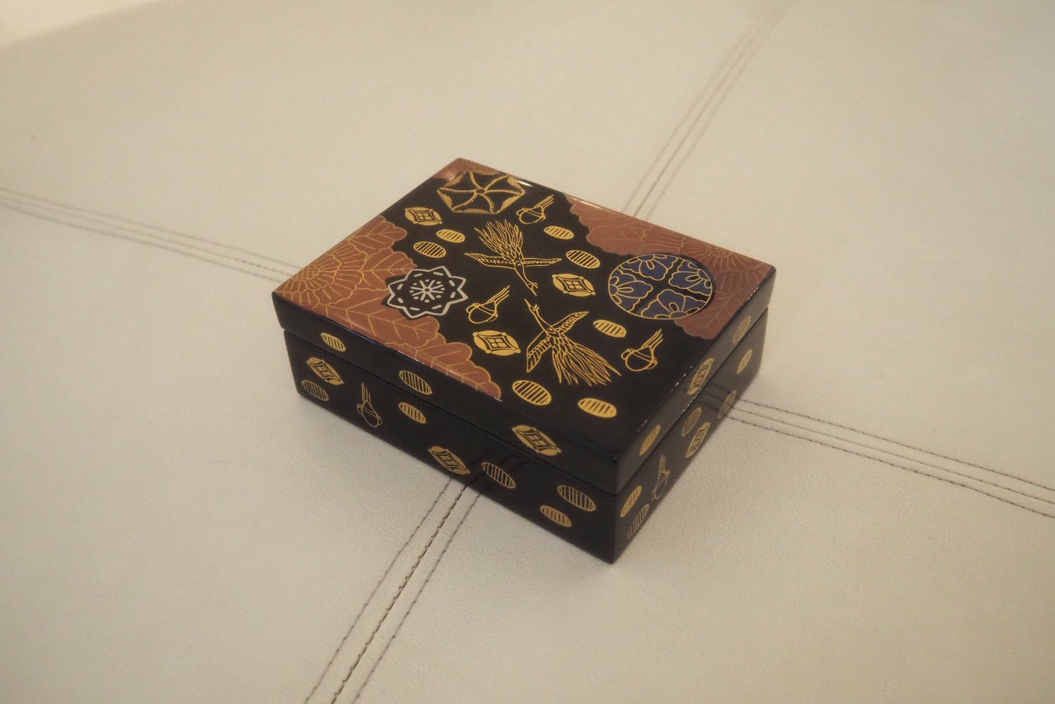 Lacquer Box – Nishiki-e Motif