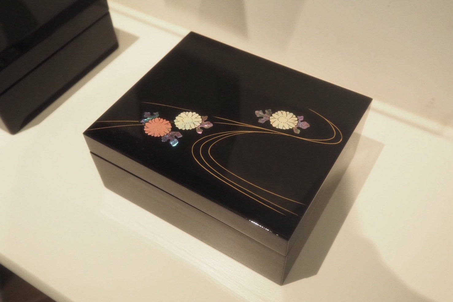 Lacquered Storage Box – Kikusui